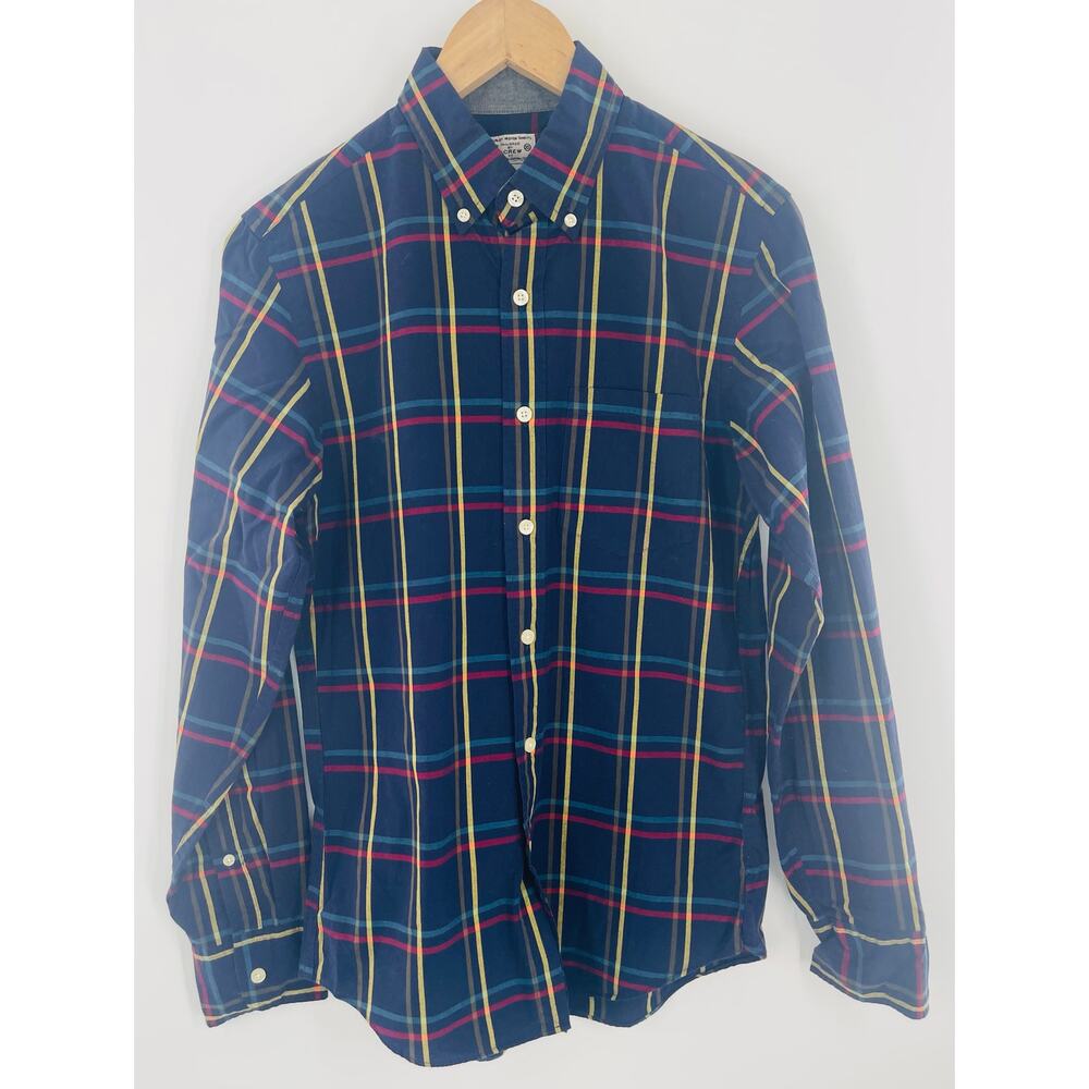 J.CREW Plaid Button Down Men’s Dress Shirt XS